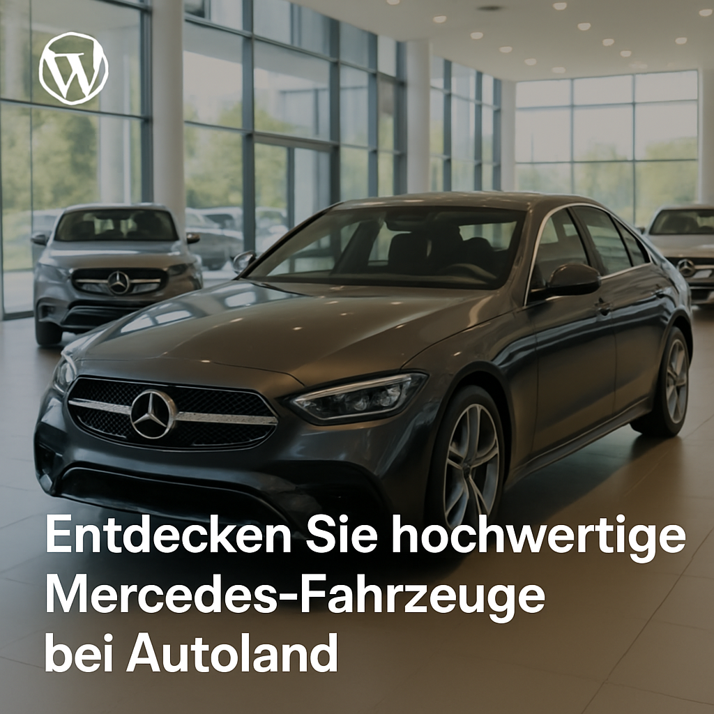 Entdecken Sie hochwertige Mercedes-Fahrzeuge bei Autoland